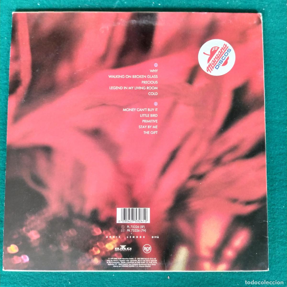 Discos de vinilo: Annie Lennox &ndash; Diva 1992 - Foto 2
