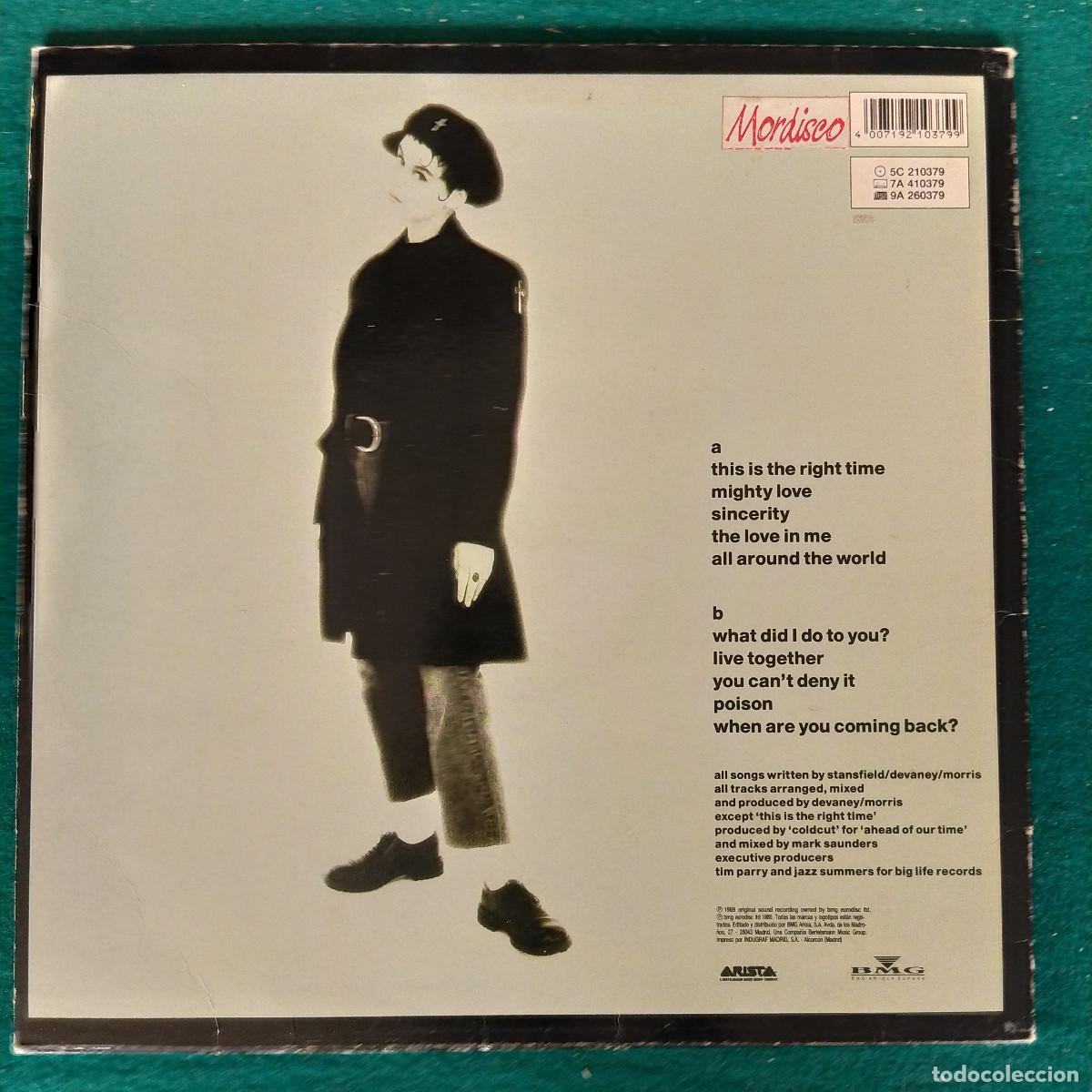 Discos de vinilo: Lisa Stansfield &ndash; Affection - Foto 2