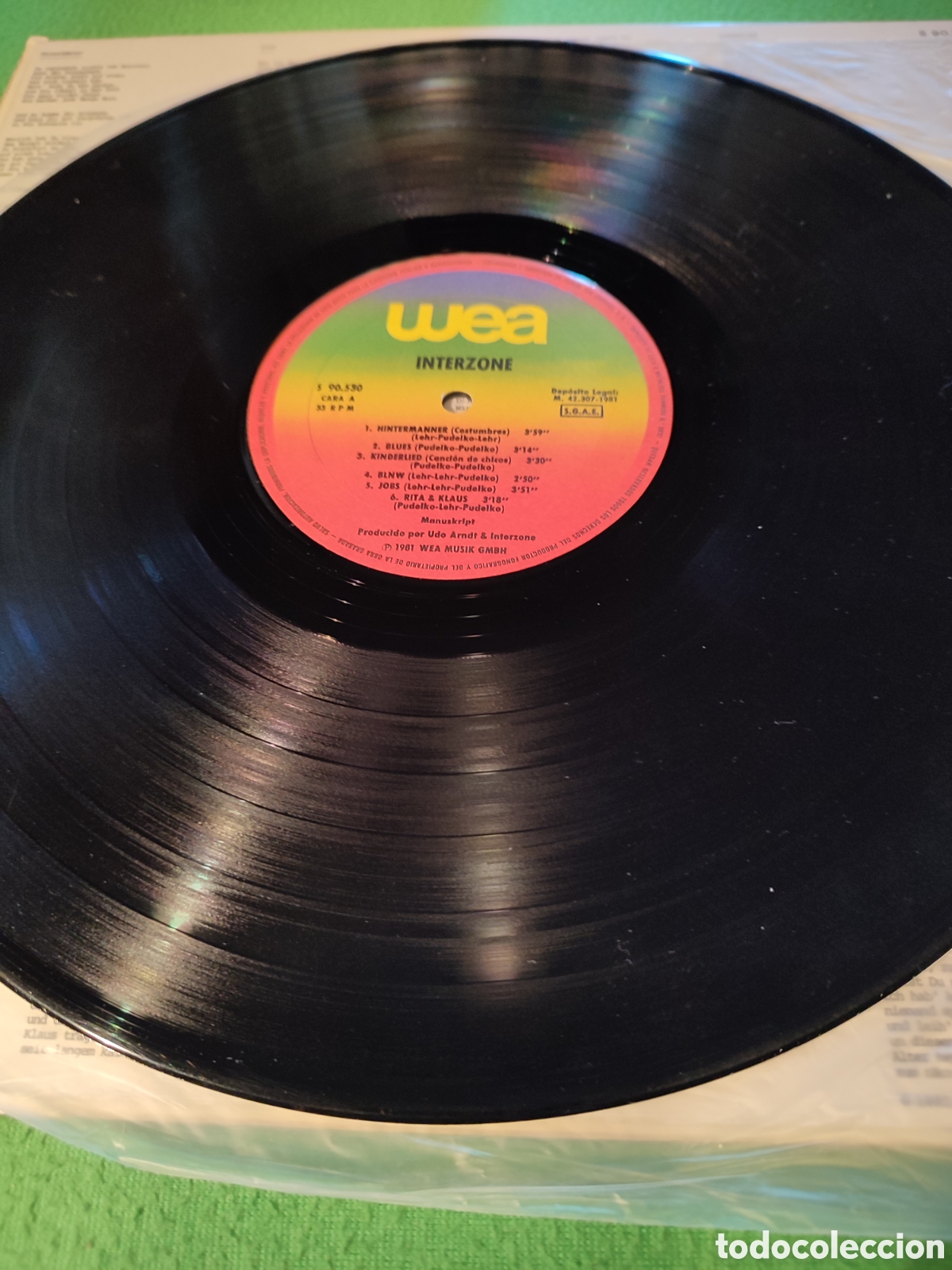 Discos de vinilo: Interzone - Same Vinilo - Foto 3