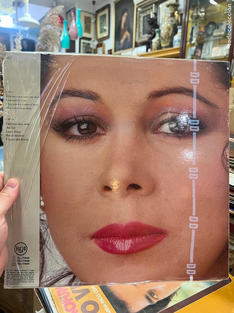 Discos de vinilo: LP ISABEL PANTOJA - DESDE ANDALUCIA - Foto 2