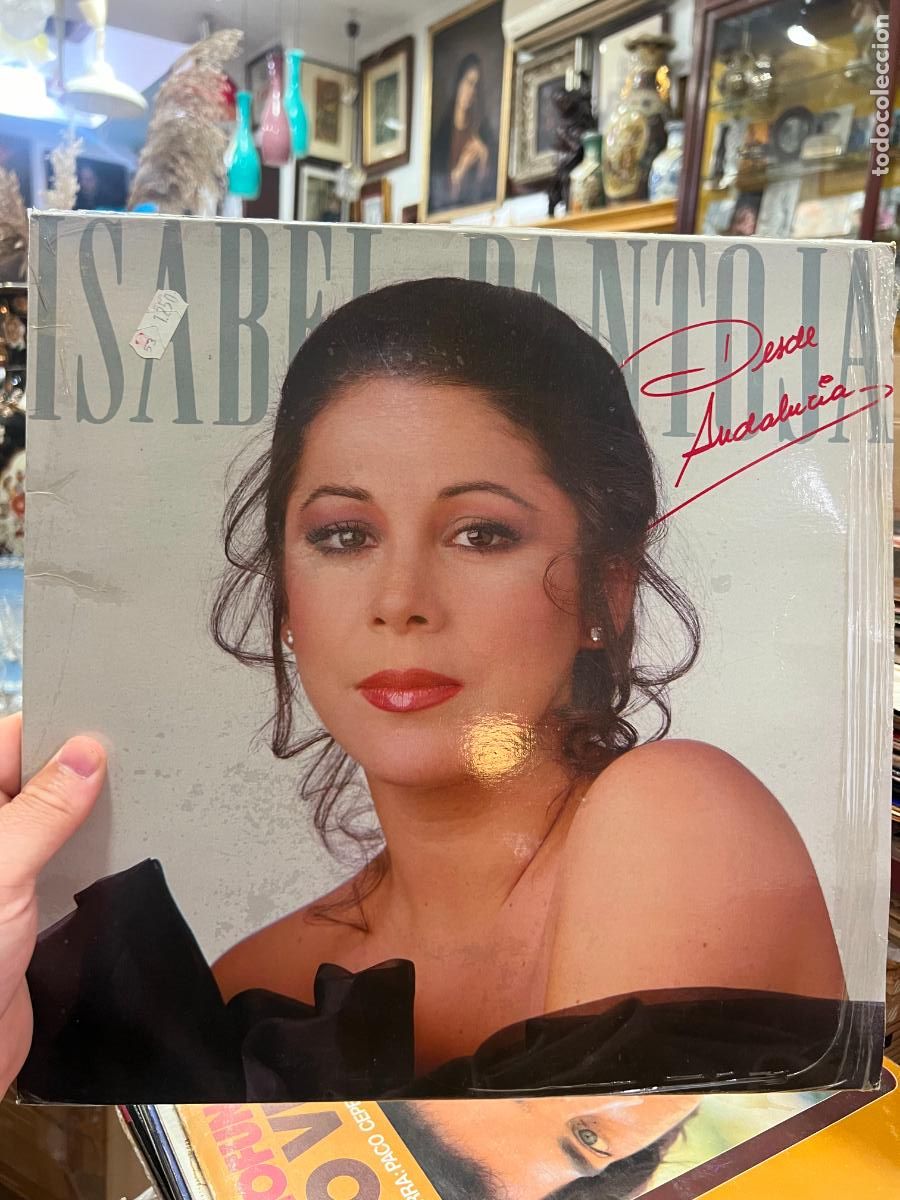 Discos de vinilo: LP ISABEL PANTOJA - DESDE ANDALUCIA - Foto 1
