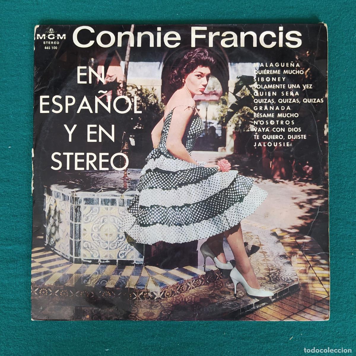 Discos de vinilo: Connie Francis &ndash; Canta En Espa&ntilde;ol Y En Stereo - Foto 1