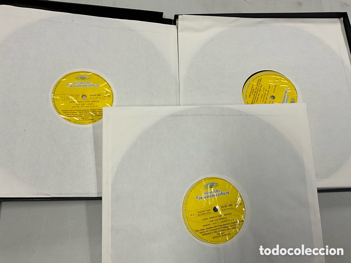 Discos de vinilo: Der Freisch&uuml;tz, Carl Maria von Weber - Foto 3