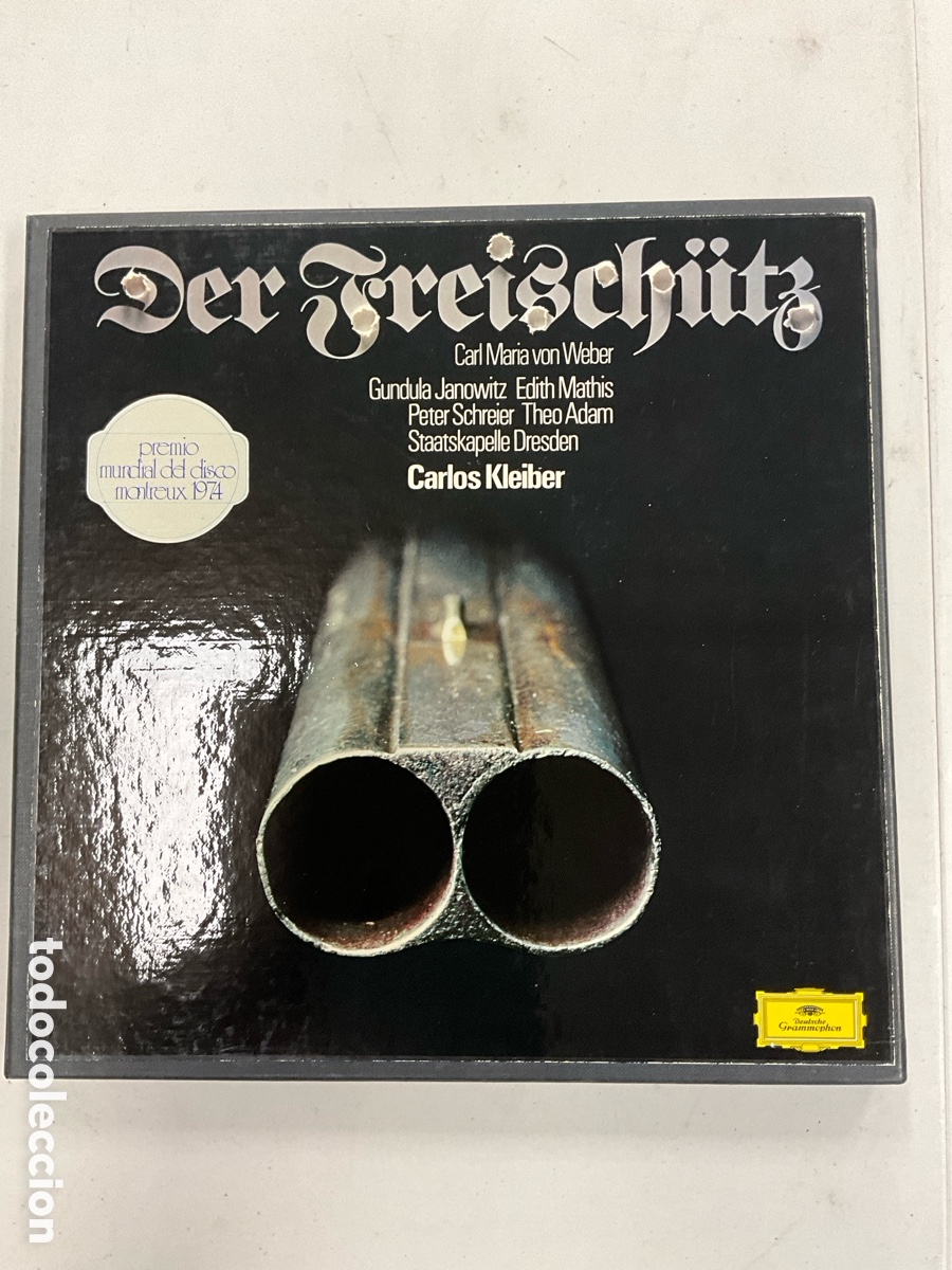 Discos de vinilo: Der Freisch&uuml;tz, Carl Maria von Weber - Foto 1