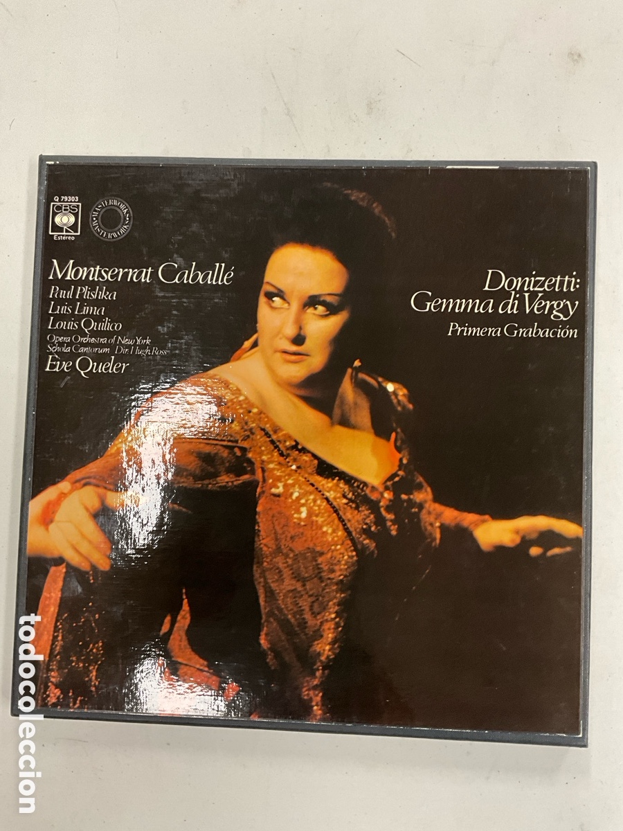 Discos de vinilo: Montserrat Caball&eacute;, Donizetti - Foto 1