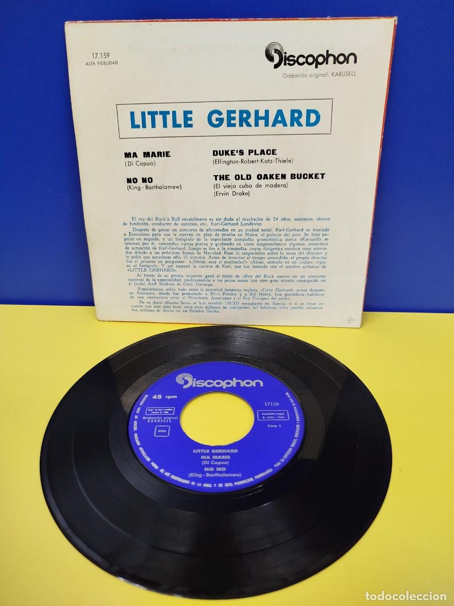 Discos de vinilo: THE SWINGING - LITTLE GERHARD - SINGLE DISCO DE VINILO - Foto 2