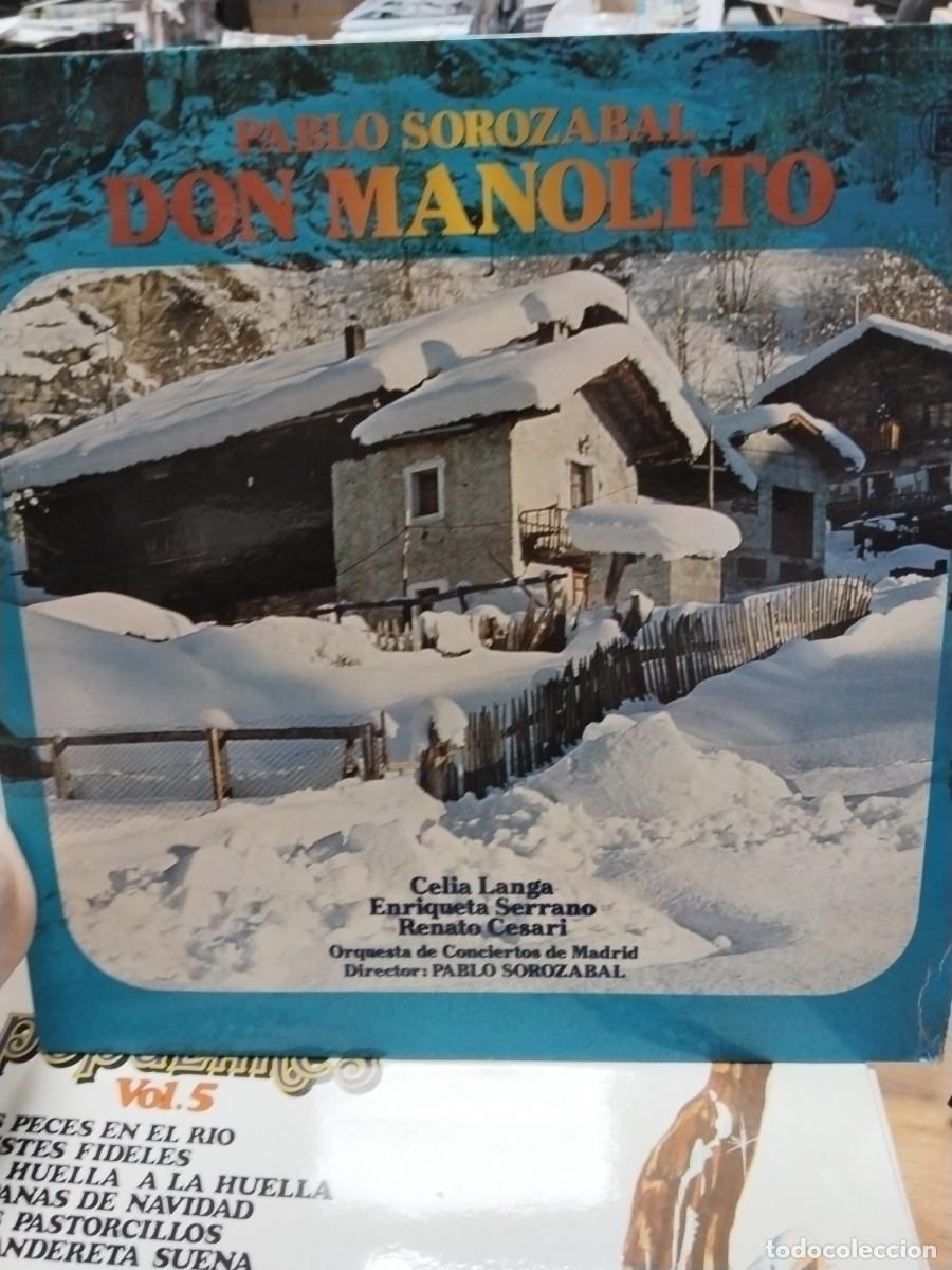 Discos de vinilo: Pablo sorozabal don Manolito vinilo - Foto 1