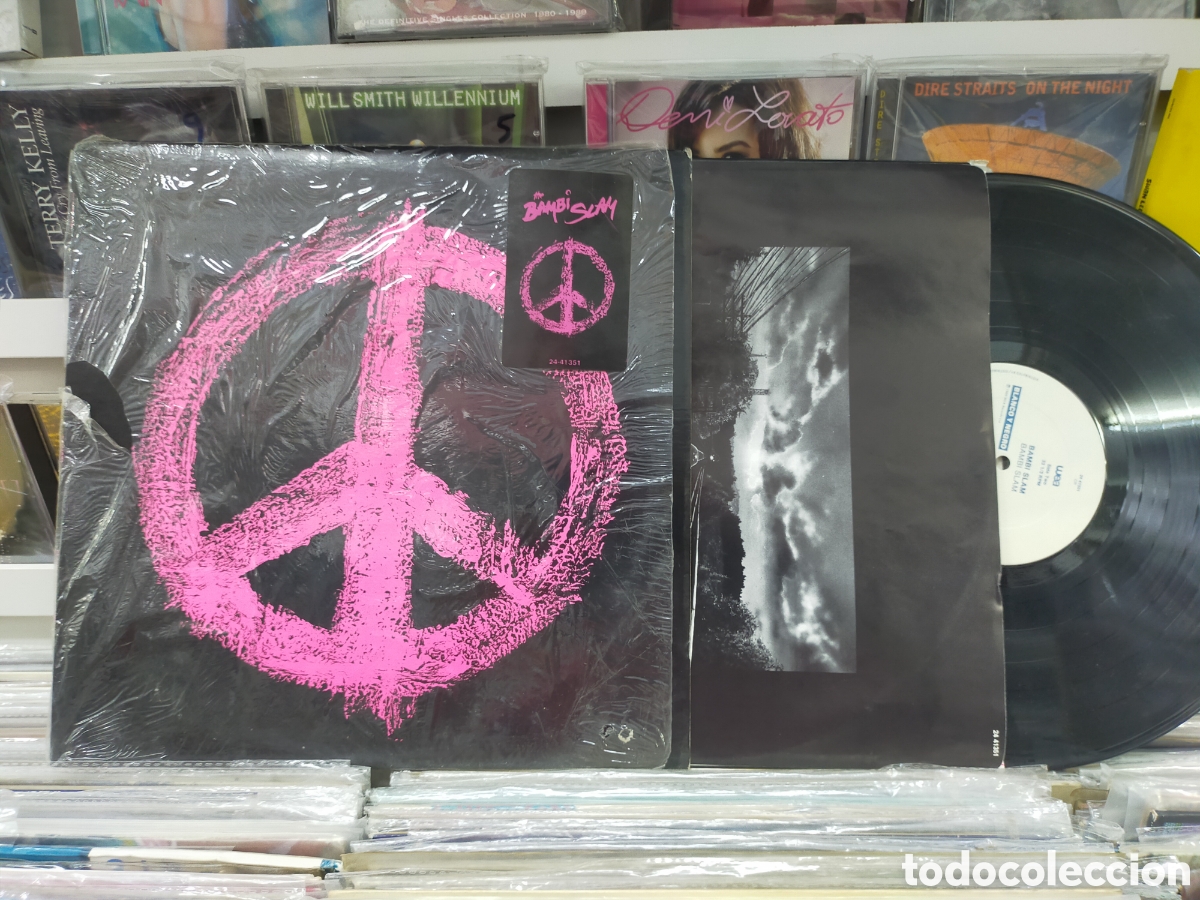 Discos de vinilo: Bambi slam LP Canad&aacute; 1988 - Foto 1