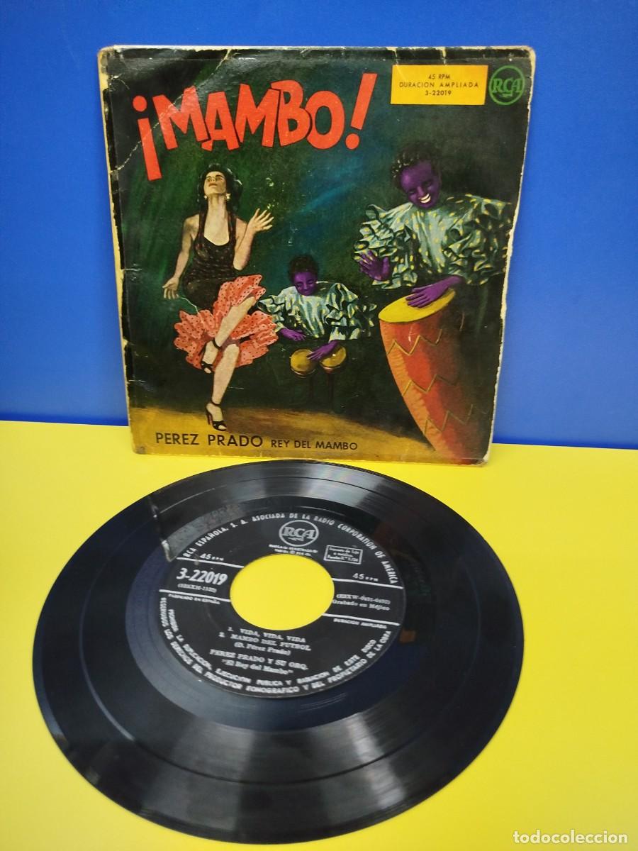 Discos de vinilo: &iexcl;MAMBO! - PEREZ PRADO REY DEL MAMBO - SINGLE DISCO DE VINILO - Foto 1