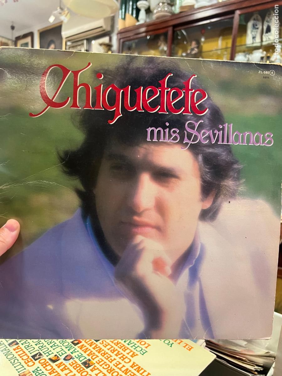 Discos de vinilo: LP CHIQUETETE - MIS SEVILLANAS - Foto 1