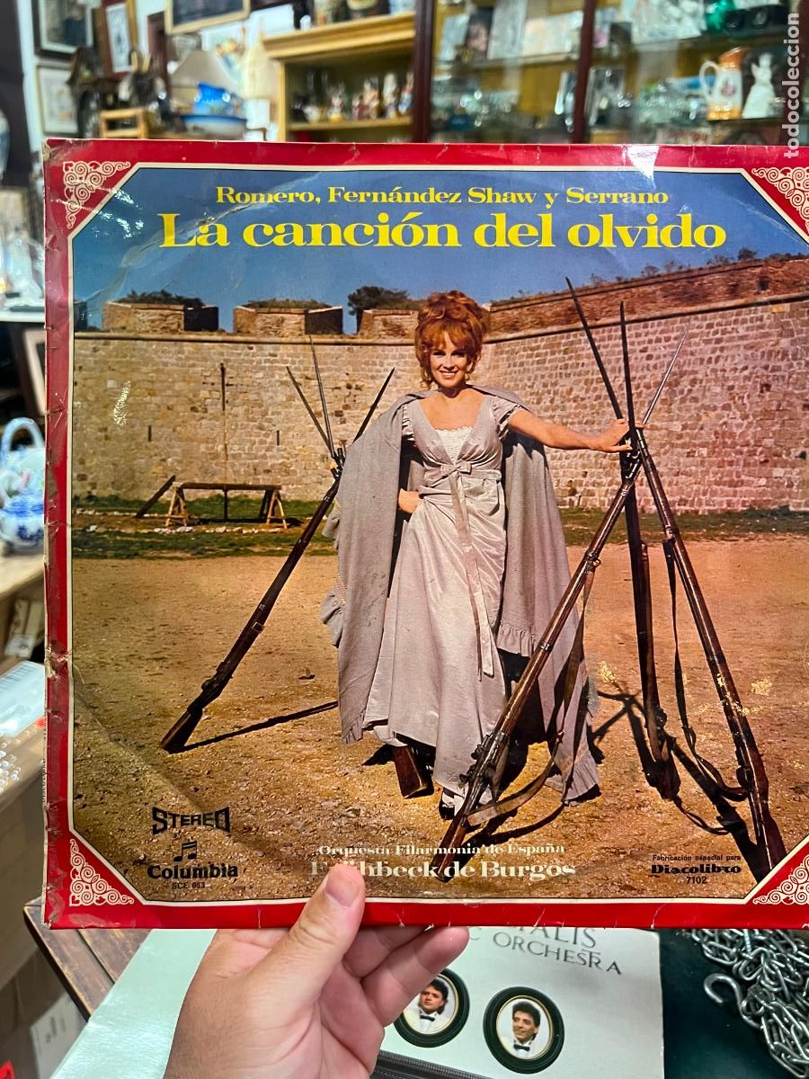 Discos de vinilo: LP LA CANCION DEL OLVIDO - Foto 1