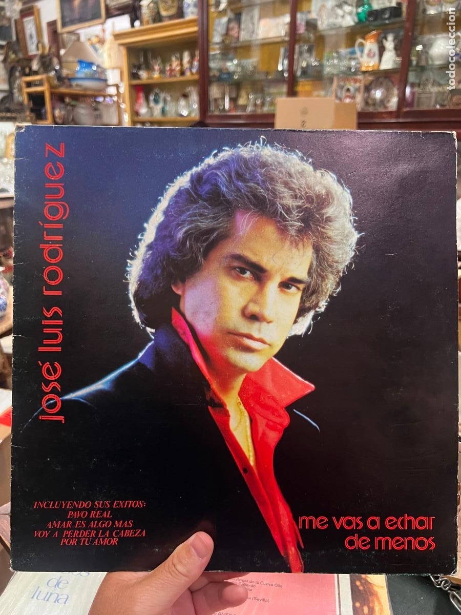 Discos de vinilo: LP JOSE LUIS RODRIGUEZ - ME VAS A ECHAR DE MENOS - Foto 1