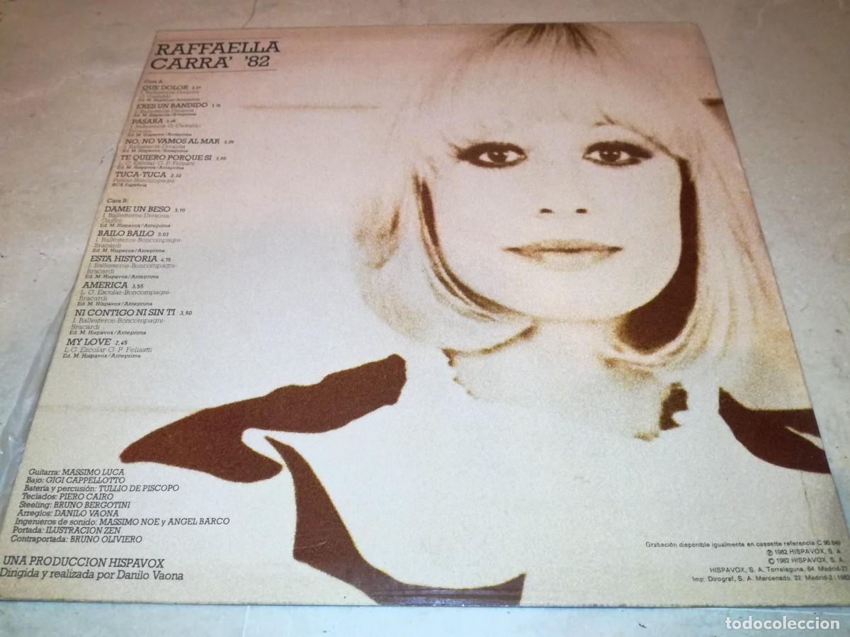 Discos de vinilo: RAFFAELLA CARRA &acute;82-ORIGINAL 1982 - Foto 2