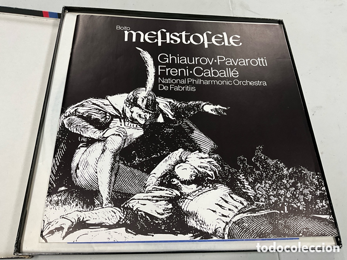 Discos de vinilo: Medistofele, Pavarotti, - Foto 2