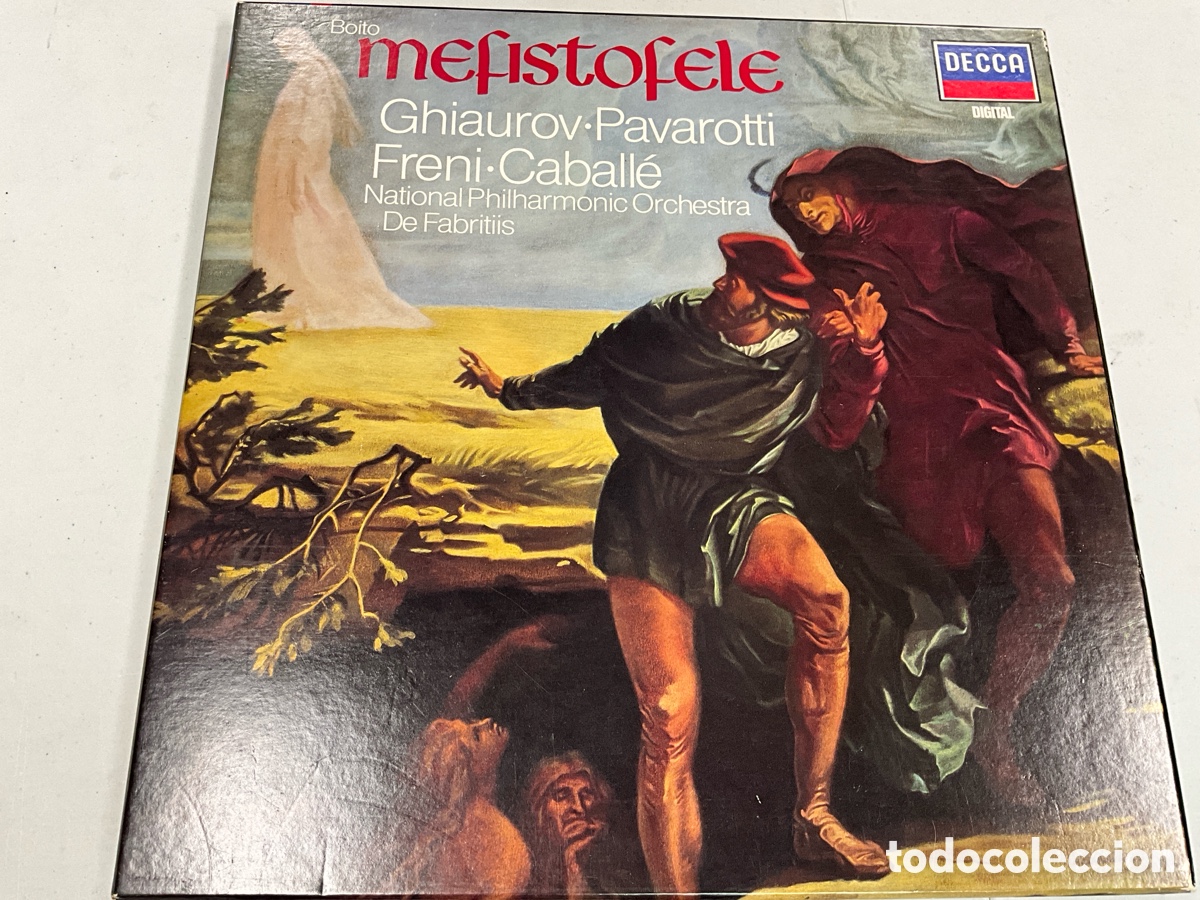 Discos de vinilo: Medistofele, Pavarotti, - Foto 1