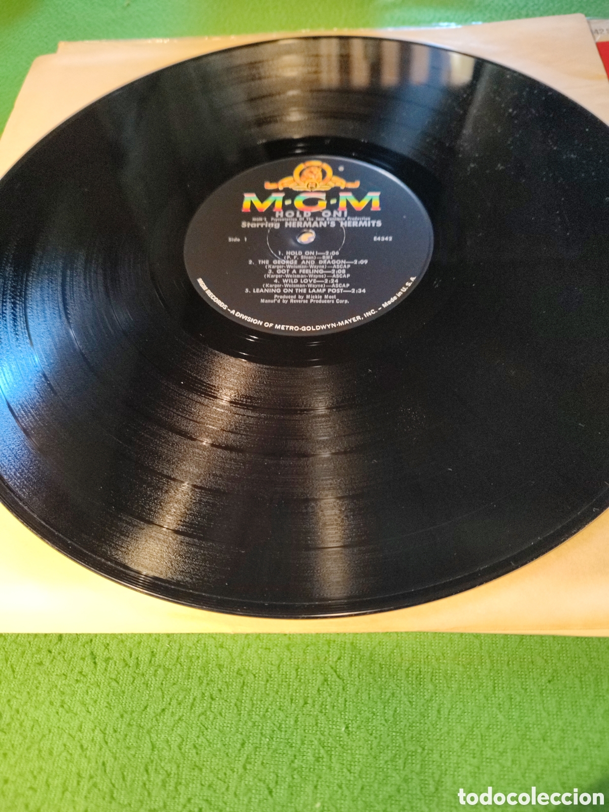 Discos de vinilo: Hermans Hermits - Hold on - Foto 3