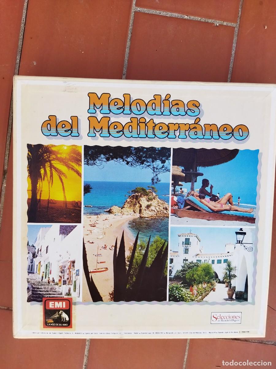 Discos de vinilo: caja de 8 lps MELODIAS DEL MADITERRANEO selecciones del reader&acute;s digest COMO NUEVOS