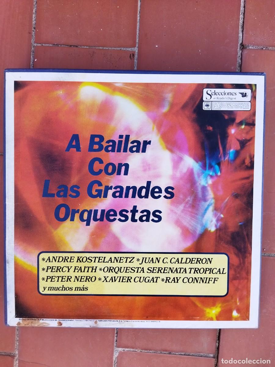 Discos de vinilo: caja de 8 lps A BAILAR CON LAS GRANDES ORQUESTAS selecciones del reader&acute;s digest COMO NUEVOS