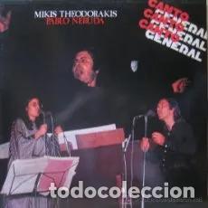 Discos de vinilo: MIKIS THEODORAKIS/PABLO NERUDA. CANTO GENERAL. 2 LPS - Foto 1
