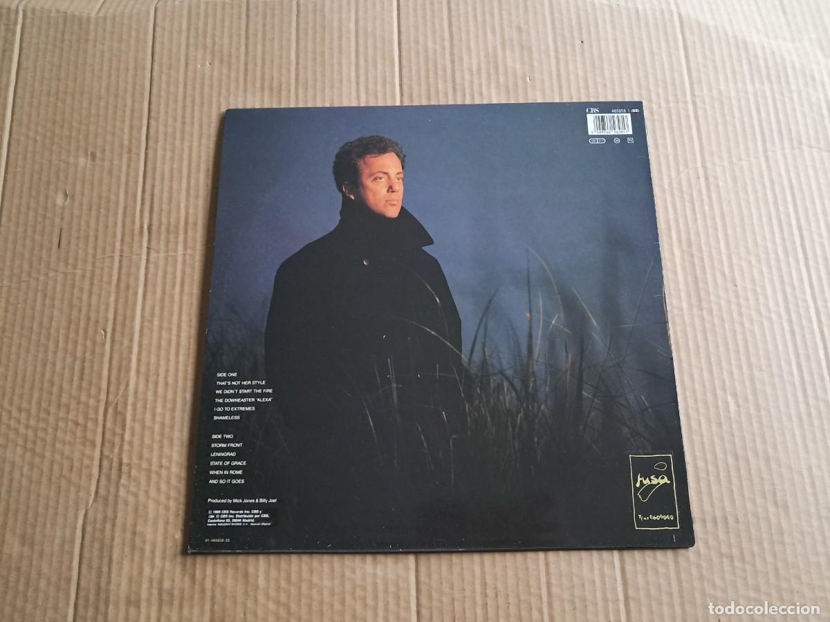 Discos de vinilo: BILLY JOEL - STORM FRONT LP 1989 EDICION ESPA&Ntilde;OLA - Foto 5
