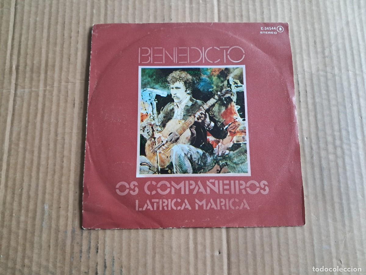 Discos de vinilo: BENEDICTO - OS COMPA&Ntilde;EIROS SINGLE 1977 - Foto 1