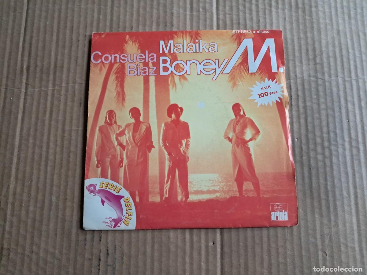 Discos de vinilo: BONEY M - MALAIKA SINGLE 1981 EDICION ESPA&Ntilde;OLA - Foto 1