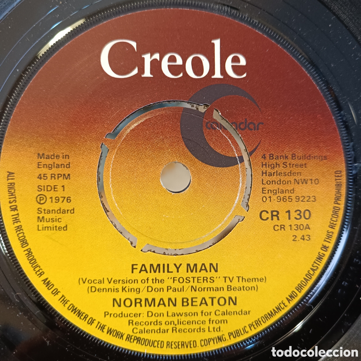 Discos de vinilo: Norman Beaton &ndash; Family Man - Foto 1