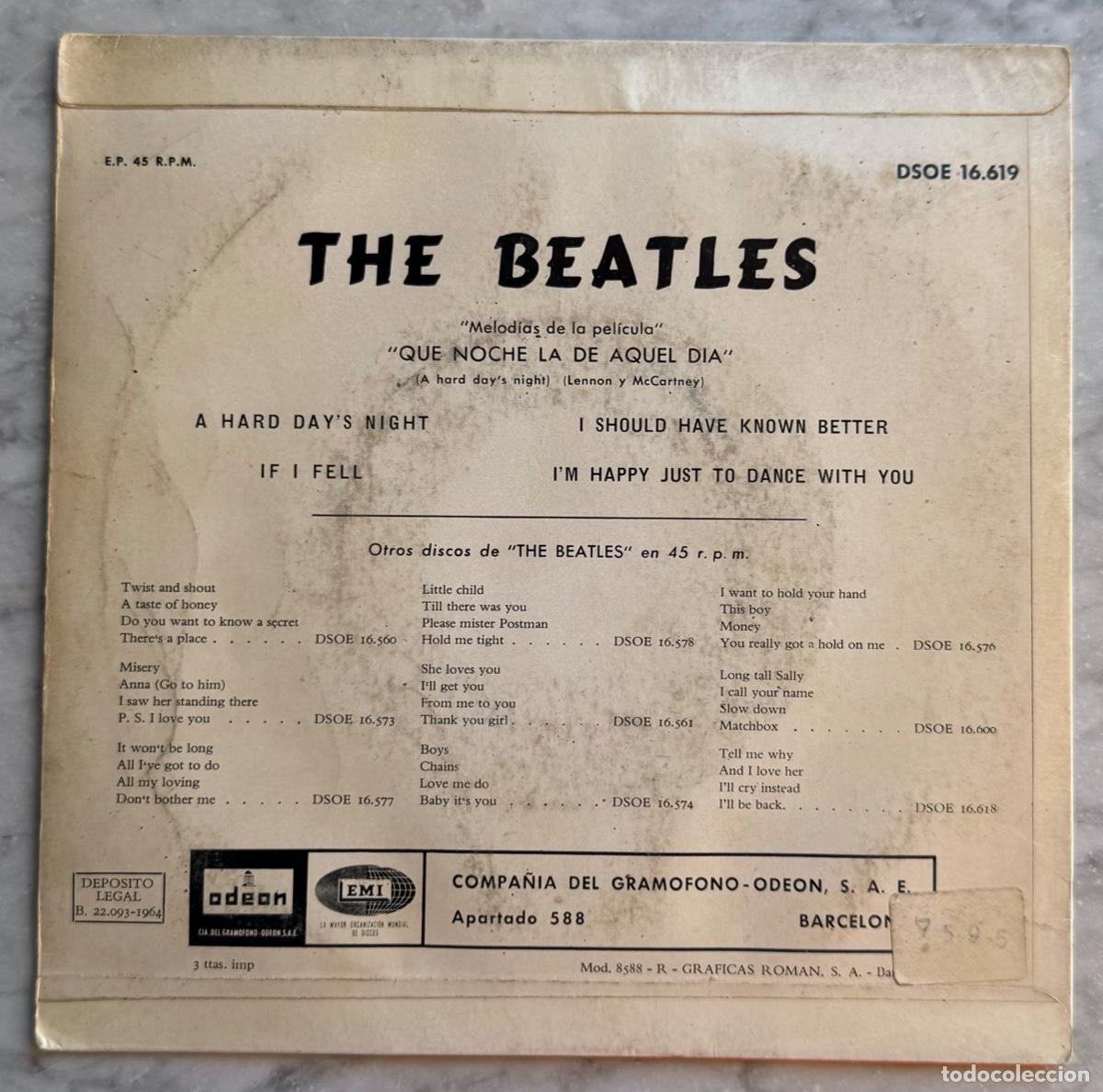 Discos de vinilo: THE BEATLES - Lote de 2 singles y 3 eps - Ediciones espa&ntilde;olas - Foto 6