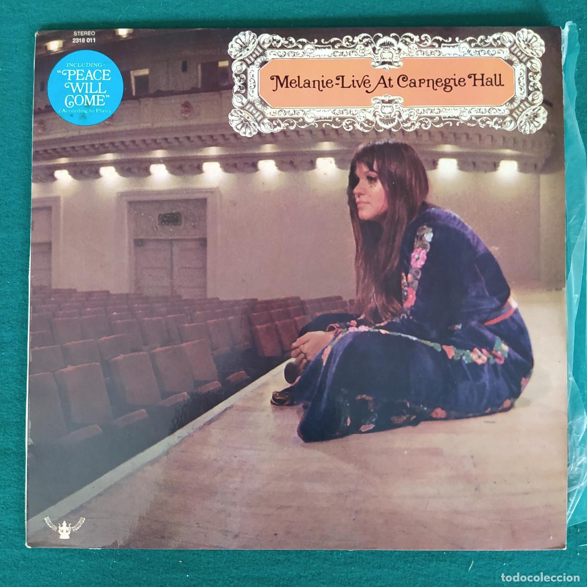 Discos de vinilo: Melanie Live At Carnegie Hall - Foto 1