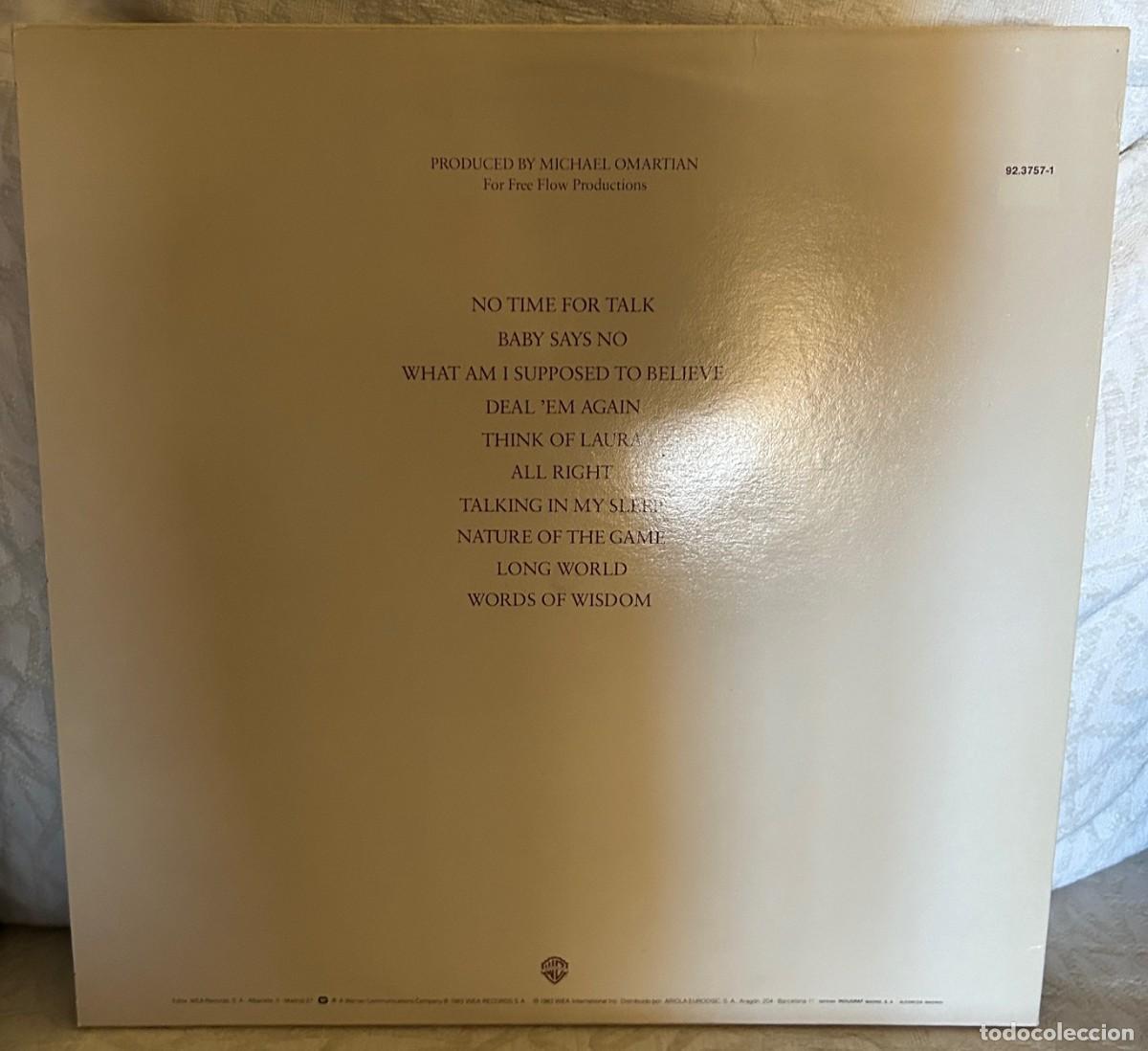 Discos de vinilo: Christopher Cross &ndash; Another Page. VINILO. Estado. Vg / Vg. Edici&oacute;n Spain - Foto 2
