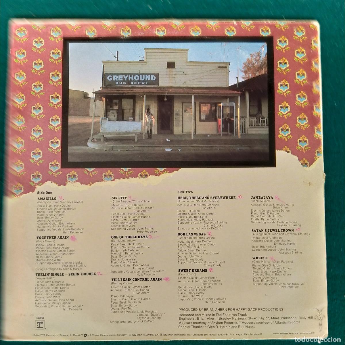 Discos de vinilo: Emmylou Harris &ndash; Elite Hotel - Foto 2