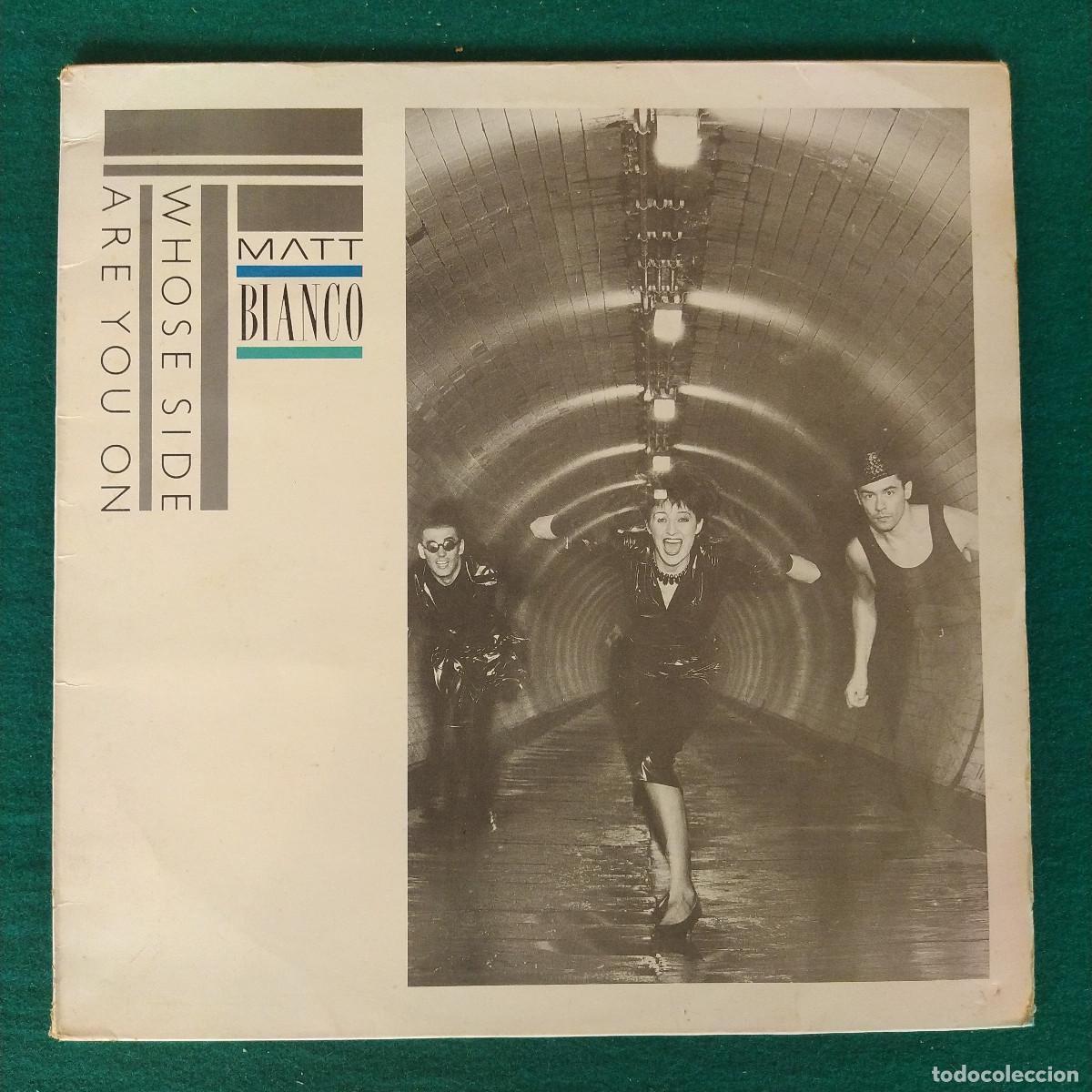 Discos de vinilo: Matt Bianco &ndash; Whose Side Are You On - Foto 1