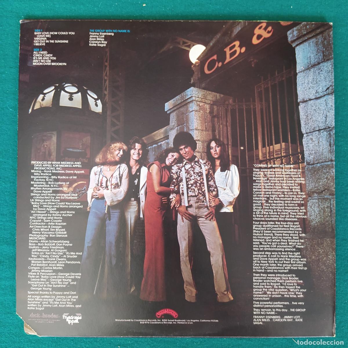 Discos de vinilo: The Group With No Name &ndash; Moon Over Brooklyn - Foto 2