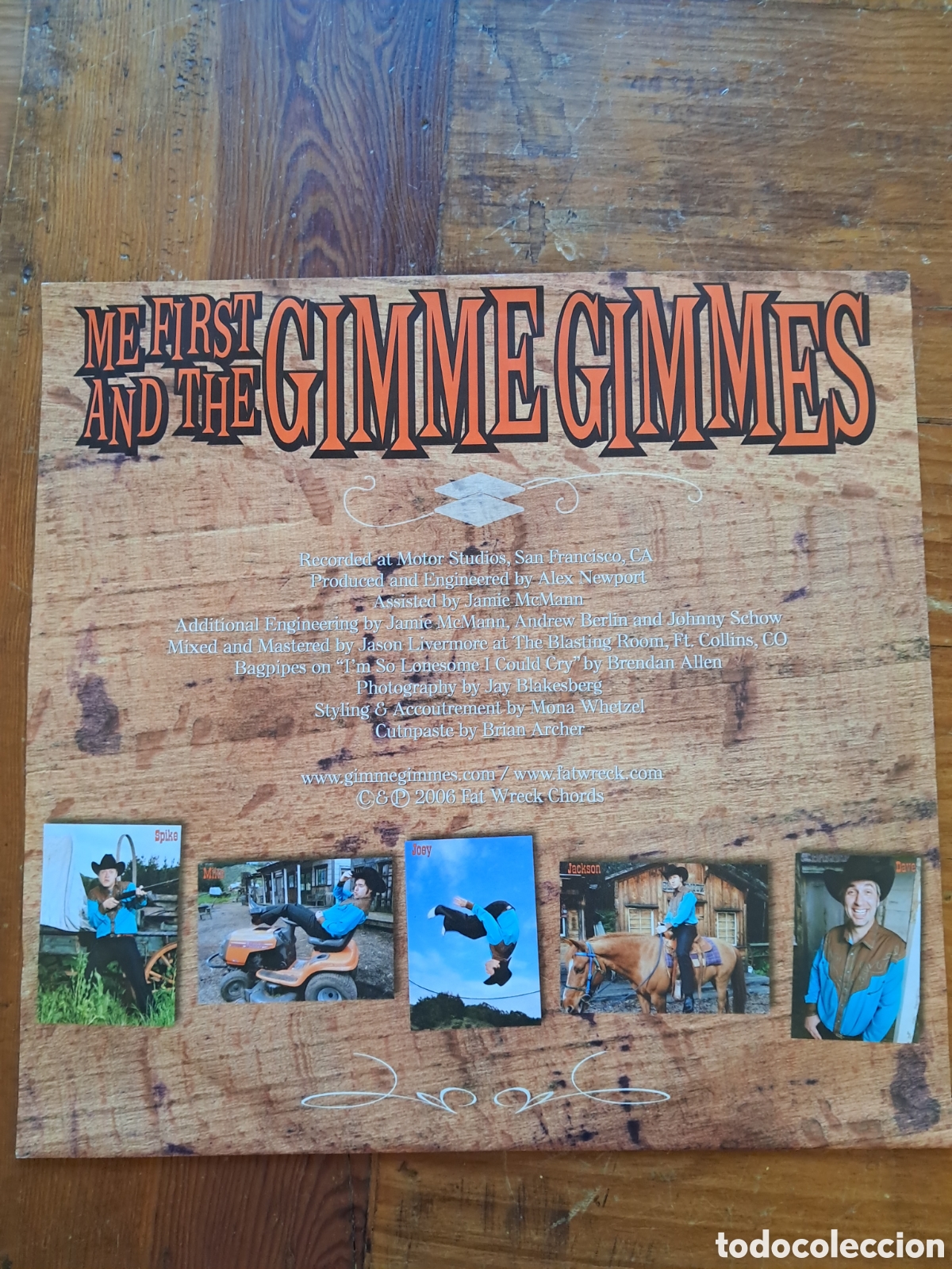 Discos de vinilo: Me first and the gimme gimmes Vinilo - Foto 4