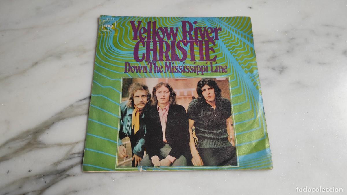 Discos de vinilo: SINGLE CHRISTIE - YELLOW RIVER - Foto 1