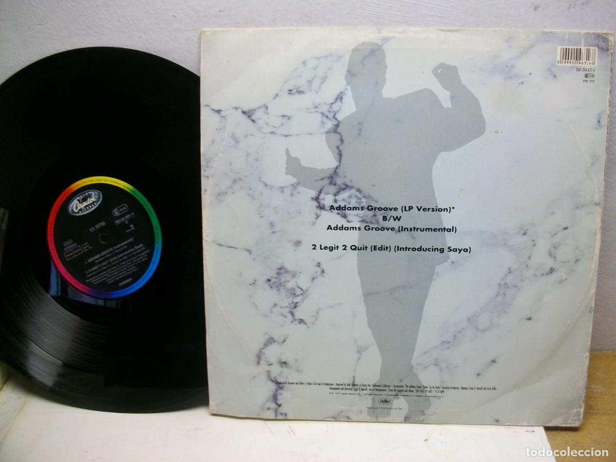 Discos de vinilo: MC Hammer &ndash; Addams Groove MAXI 12 LP - Foto 2