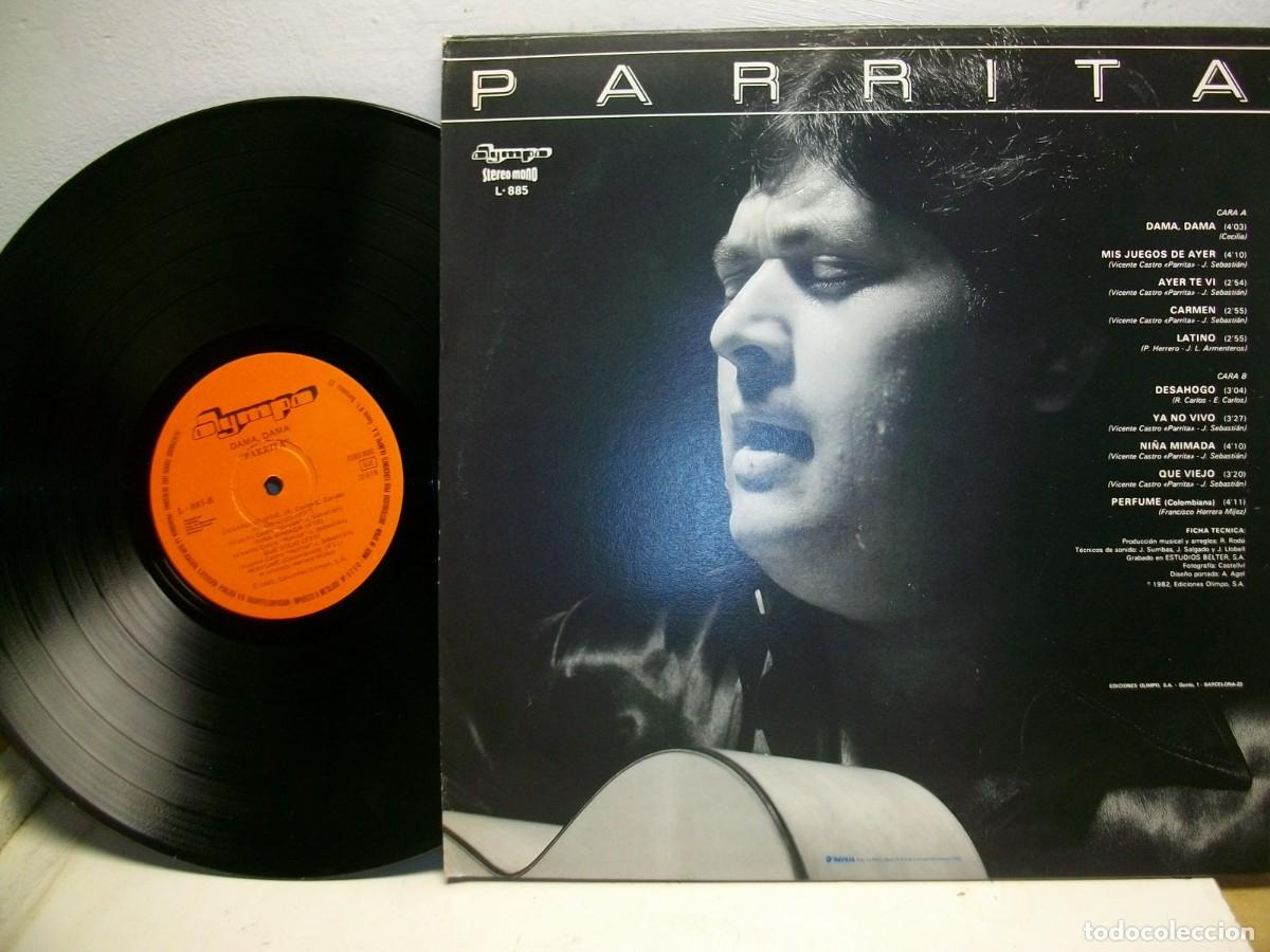 Discos de vinilo: PARRITA DAMA, DAMA LP - Foto 2