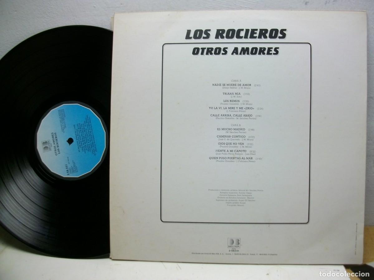 Discos de vinilo: LOS ROCIEROS OTROS AMORES LP - Foto 2
