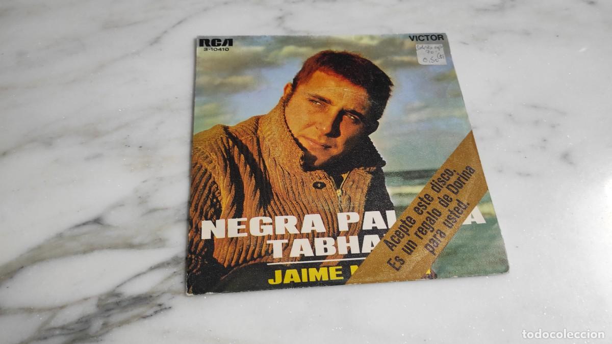Discos de vinilo: SINGLE JAIME MOREY - NEGRA PALOMA - Foto 1