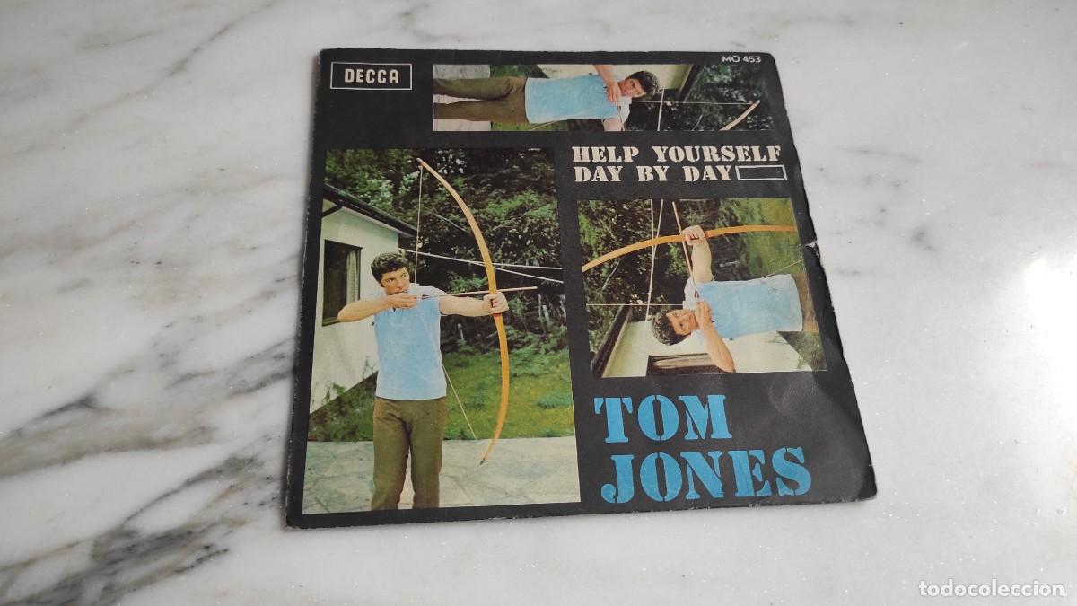 Discos de vinilo: SINGLE TOM JONES - HELP YOURSELF - Foto 1