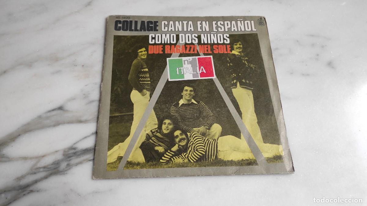 Discos de vinilo: SINGLE COLLAGE - COMO DOS NI&Ntilde;OS - Foto 1