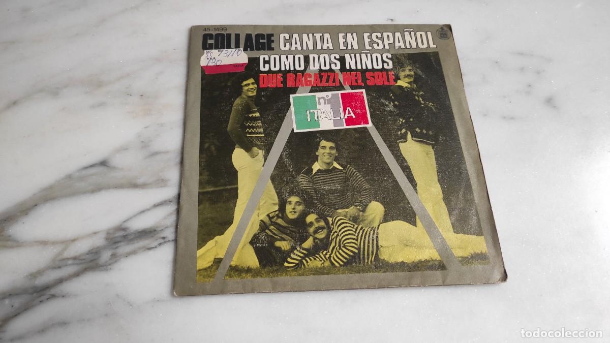 Discos de vinilo: SINGLE COLLAGE - COMO DOS NI&Ntilde;OS - Foto 1