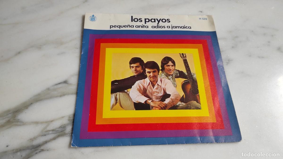 Discos de vinilo: SINGLE LOS PAYOS - PEQUE&Ntilde;A ANITA - Foto 1