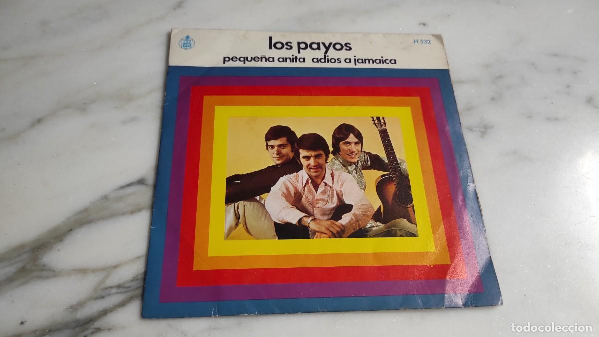 Discos de vinilo: SINGLE LOS PAYOS - PEQUE&Ntilde;A ANITA - Foto 1