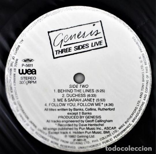Discos de vinilo: Genesis - Three Sides Live /Great Japan First Press Compilation - Foto 8
