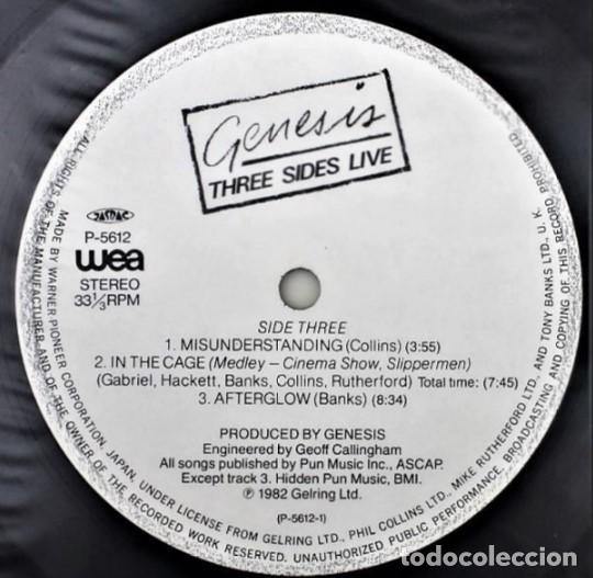 Discos de vinilo: Genesis - Three Sides Live /Great Japan First Press Compilation - Foto 10
