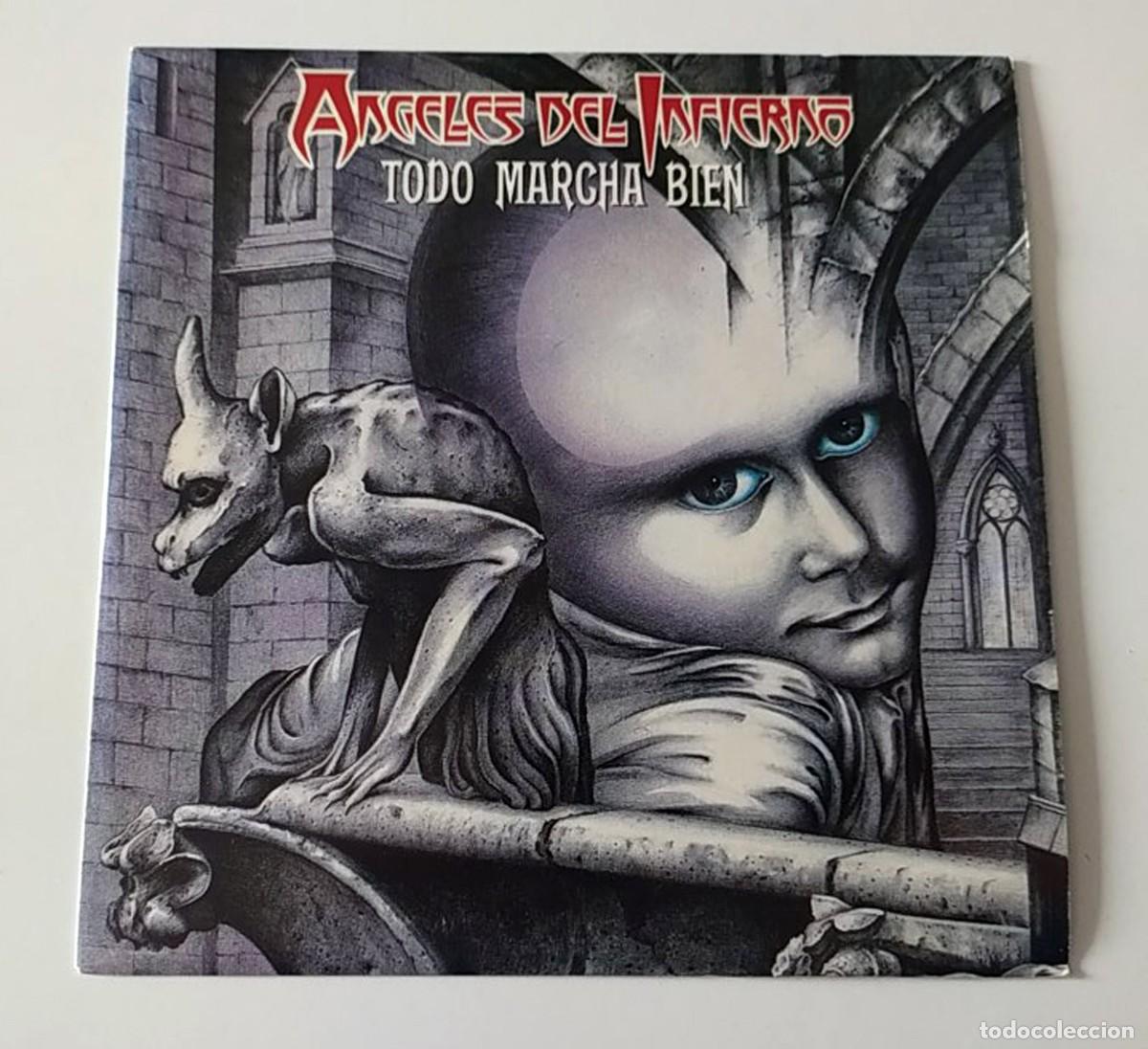 Discos de vinilo: SINGLE &Aacute;NGELES DEL INFIERNO - TODO MARCHA BIEN - Foto 1