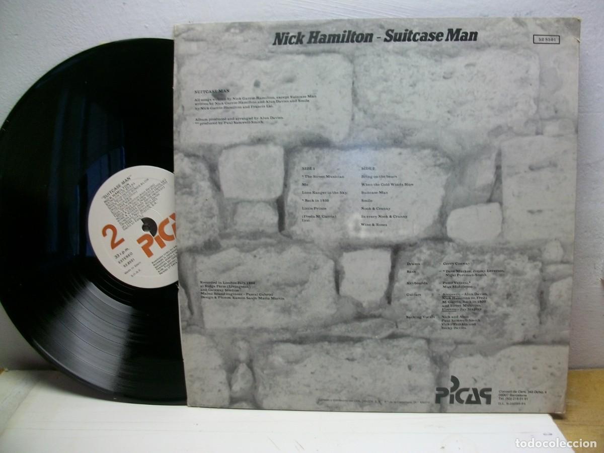 Discos de vinilo: NICK HAMILTON - SUITCASE MAN LP - Foto 2