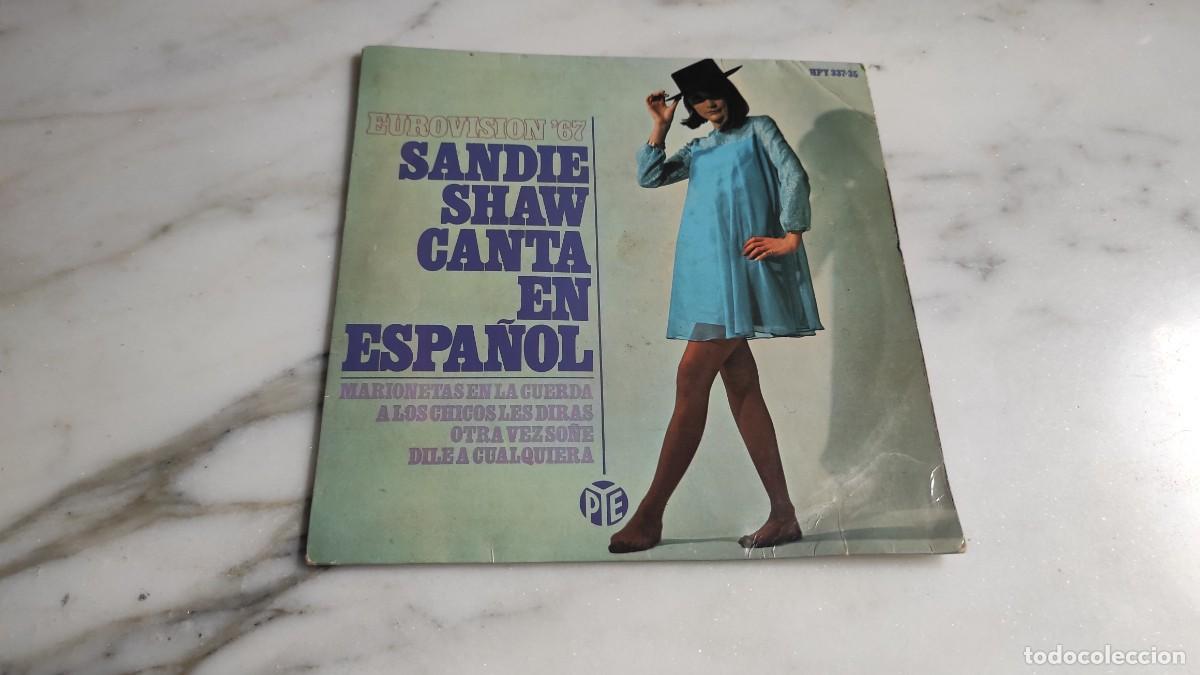 Discos de vinilo: SINGLE SANDIE SHAW - MARIONETAS EN LA CUERDA - Foto 1