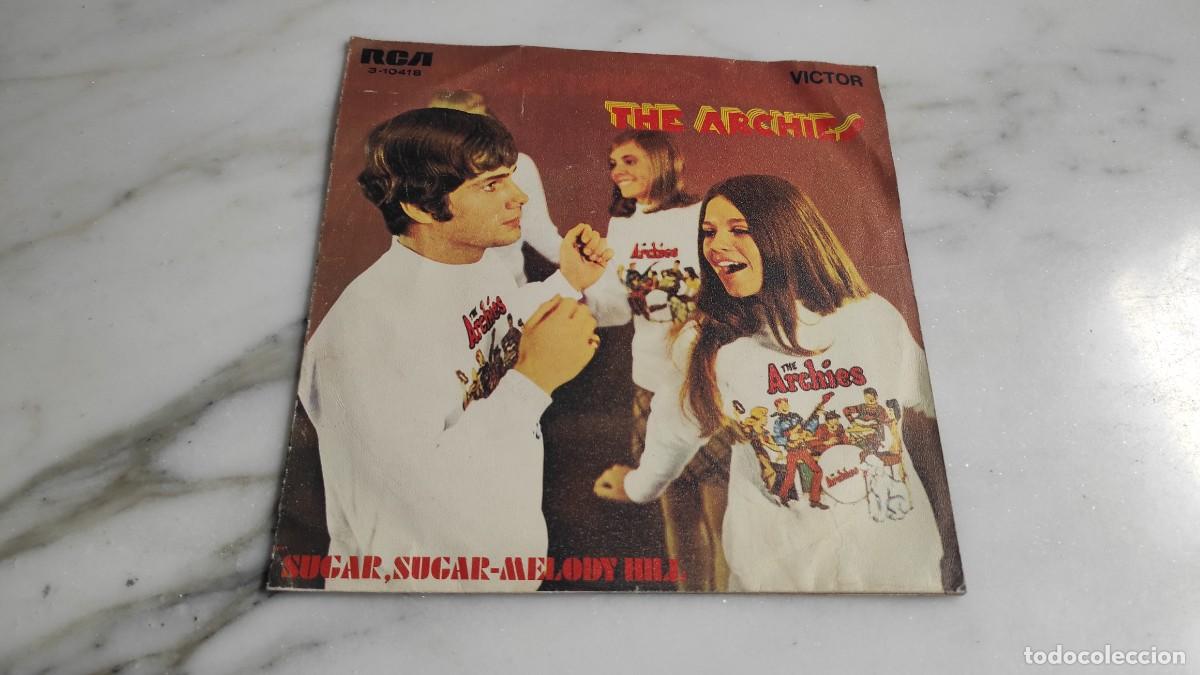 Discos de vinilo: SINGLE THE ARCHIES - SUGAR, SUGAR - Foto 1